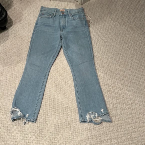 MOTHER The Insider Crop Step Chew in Mentally Elsewhere size 26 - Picture 6 of 6